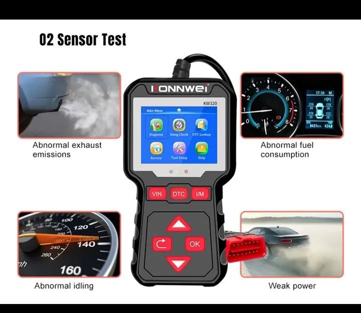Scanner Automotivo KONNWEI KW320 - Leitura de Códigos - Foto 3
