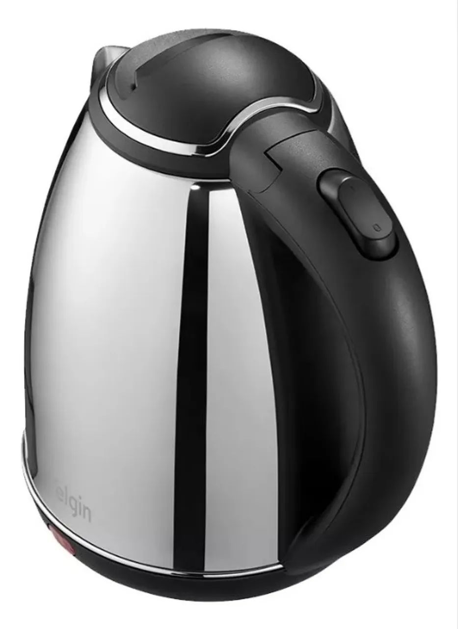Chaleira elétrica Elgin 110v, capacidade de 1.8L, 1200w de potência (nova, na embalagem) - Foto 2