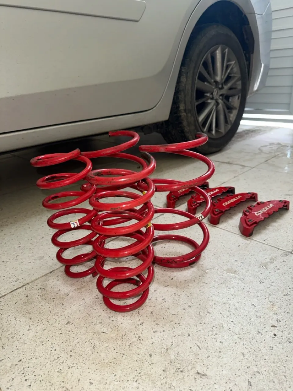 Molas esportiva do Corolla