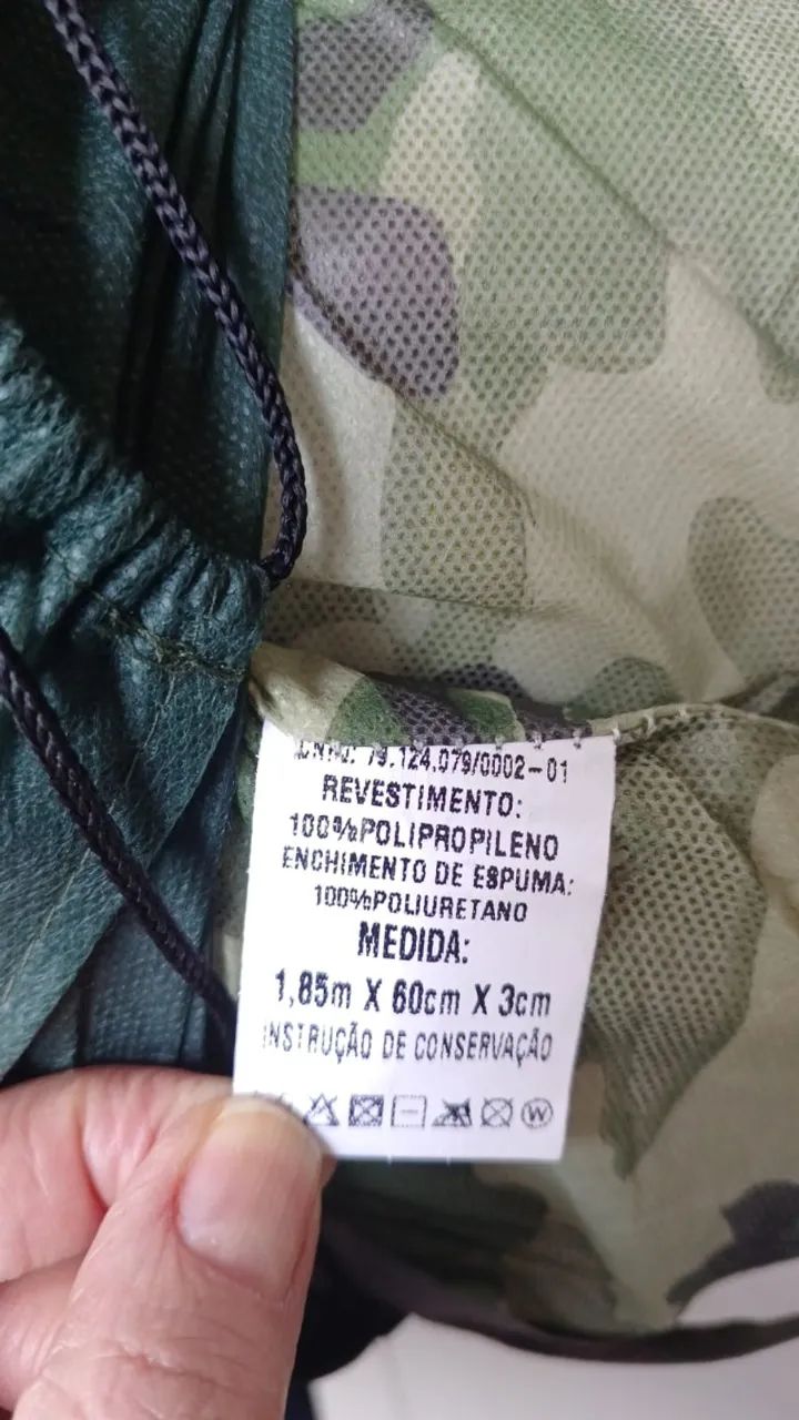 Colchonete Camuflado - novo - Foto 5