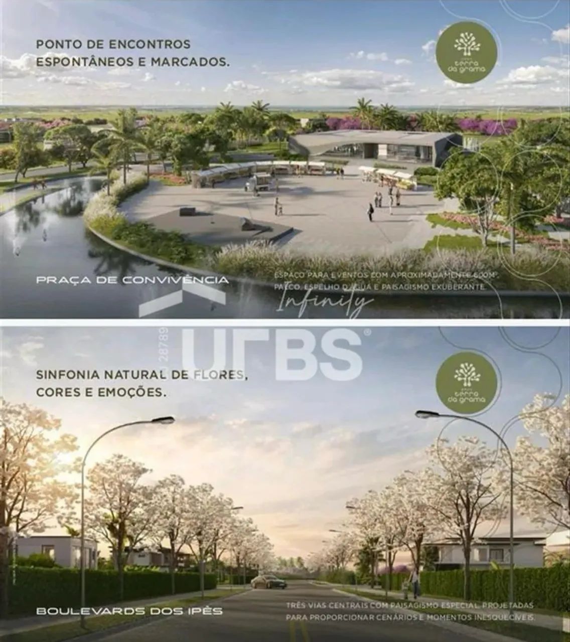 Terreno Frente a Praça Central - Opus Terra da Grama - Foto 3