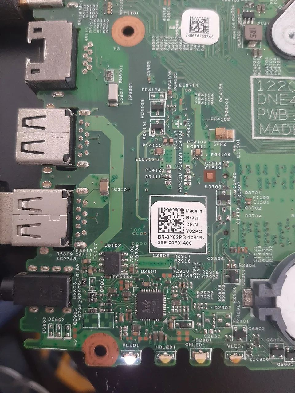 Placa Mãe dell inspiron 3421 - Foto 5