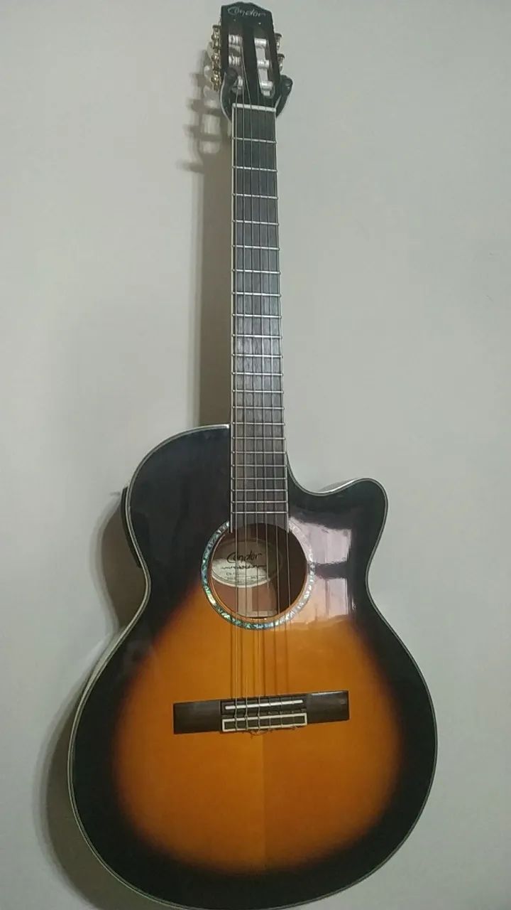 Violão Condor CN75 sunburst - Nylon
