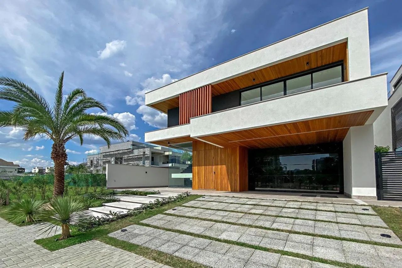 Alphaville - Casa de condomínio sobrado com 5 quartos sendo 5 suites - Barra da Tijuca - R