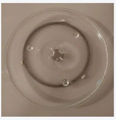 Prato de Vidro Brastemp Single 18L Original com Eixo e Rodízio - BMS25ABHNA