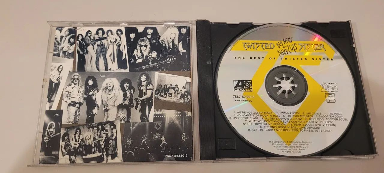 Twisted Sister Big Hits And Nasty Cuts IMPORTADO - Foto 2