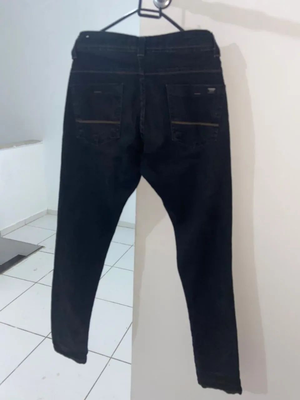 Calça Jeans Preta slim Jeanswear  - Foto 3