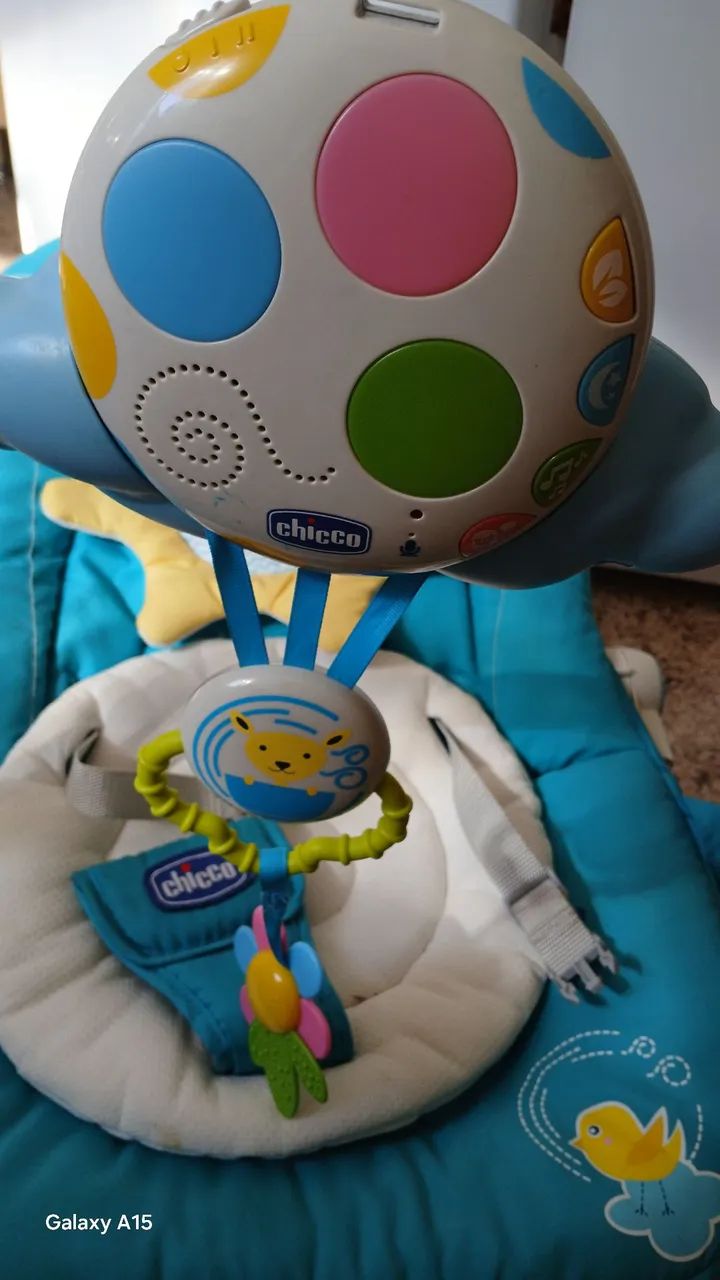 Cadeirinha que vibra Infantil Relaxante Chicco - Foto 3