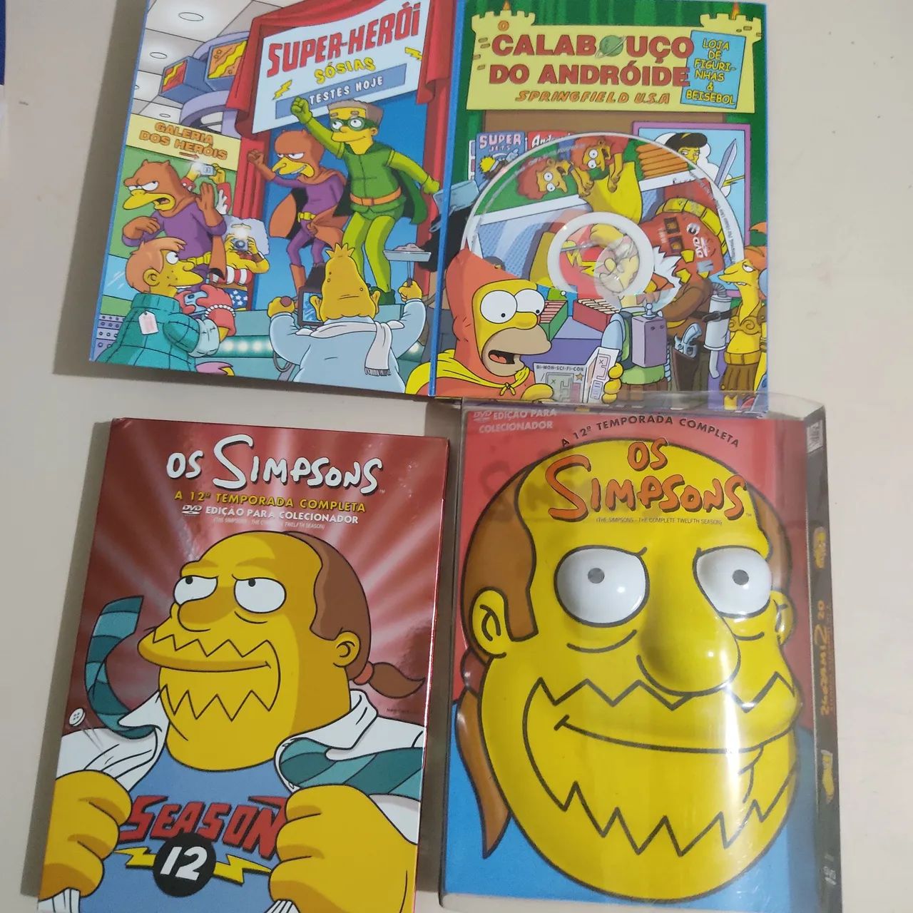 Box DVD Os Simpsons 12°Temporada Completa - CDs, DVDs etc - Vila