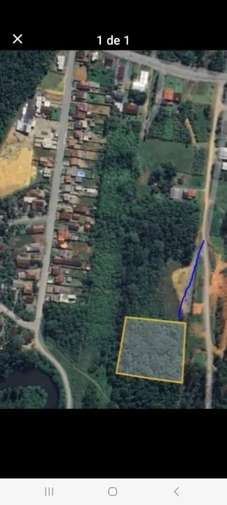 Terreno área urbana de Schroeder 6468m2