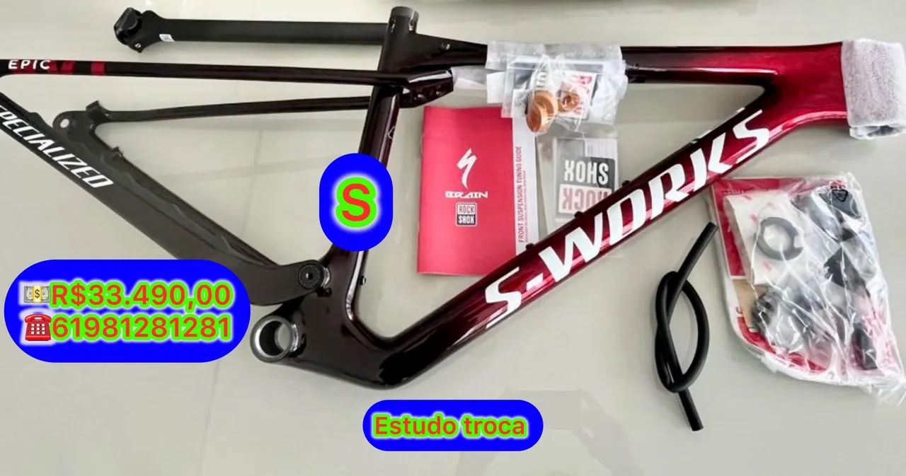 Quadro Specialized Epic S-Works Tam S