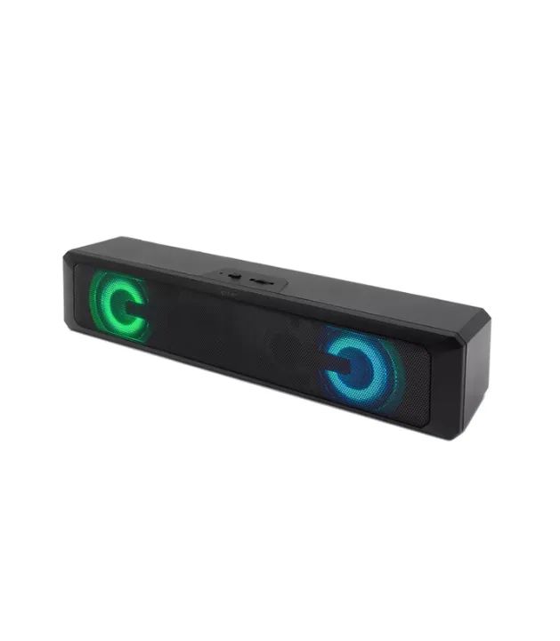 CAIXA DE SOM 3W X 2 6W TOTAL USB E P2 KNUP KP-RO802 PRETO - Foto 3