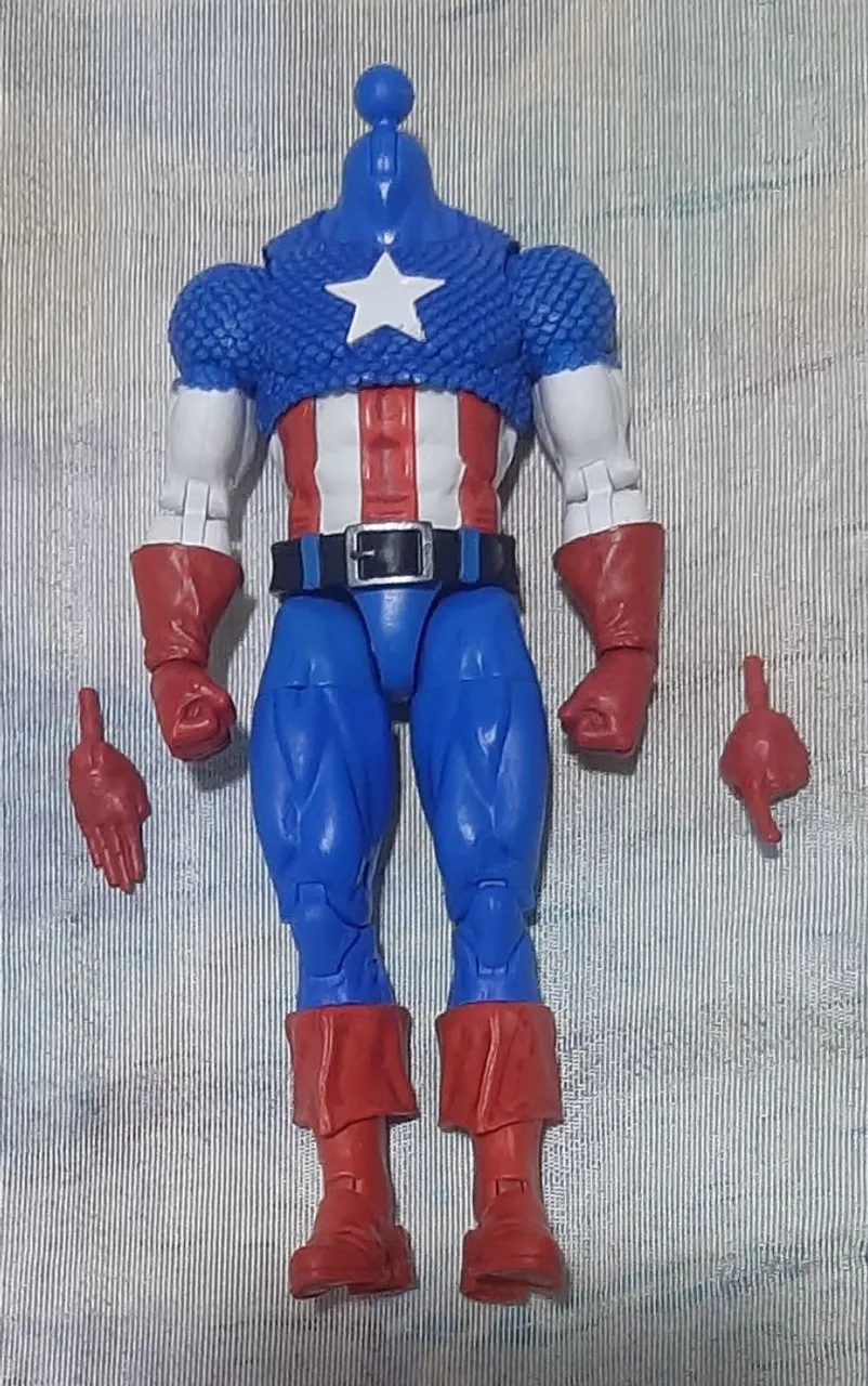 Body Capitão América - Sem Cabeça Marvel Legends