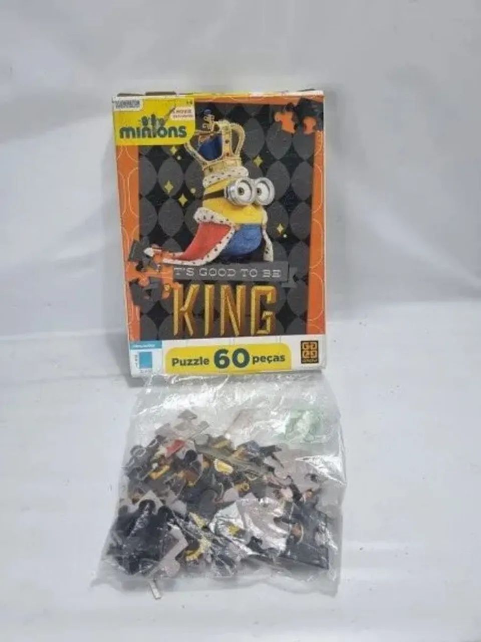 Quebra Cabeça Minions 60 Peças Puzzle Grow - Foto 2