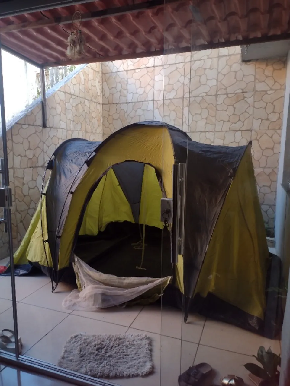 Barraca de camping para 4 pessoas