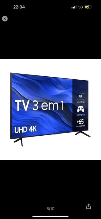 Smart TV Samsung 58" UHD 4K