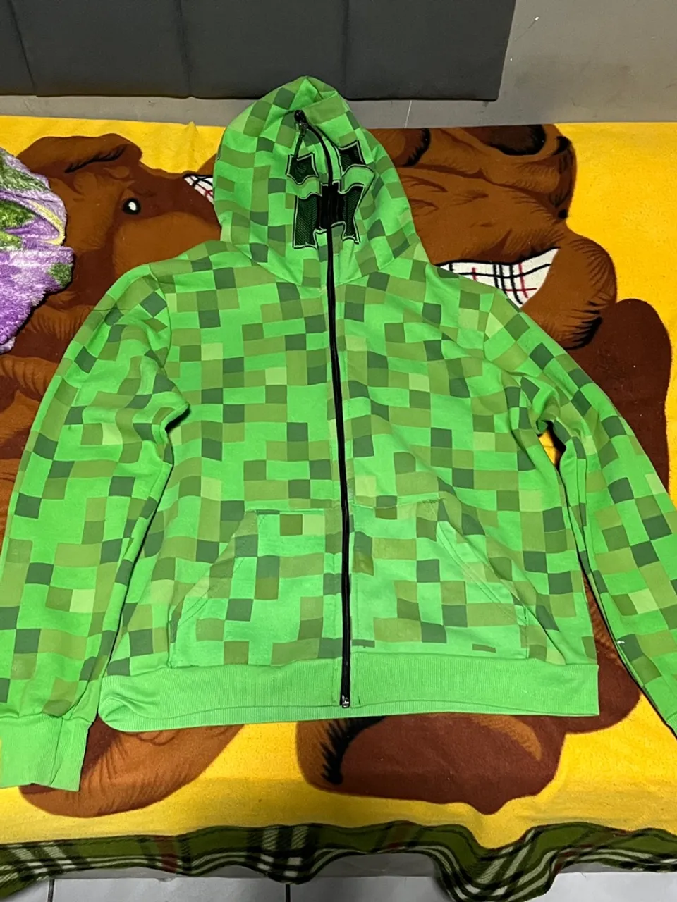 Casaco Minecraft Creeper