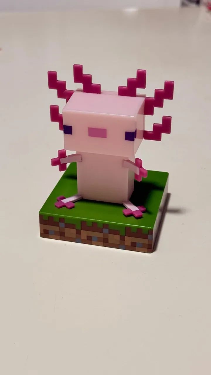 Minecraft Axolote Lâmpada #007 - Foto 2