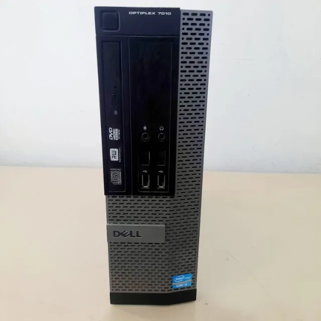 Pc Cpu Computador Mini Dell Sff Optiplex 7010 Core i5 3 Th 4G Memória HD 500Gb