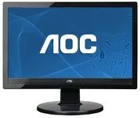 Monitor AOC 1619SWA LCD 15.6" - Preto - Widescreen - Foto 2