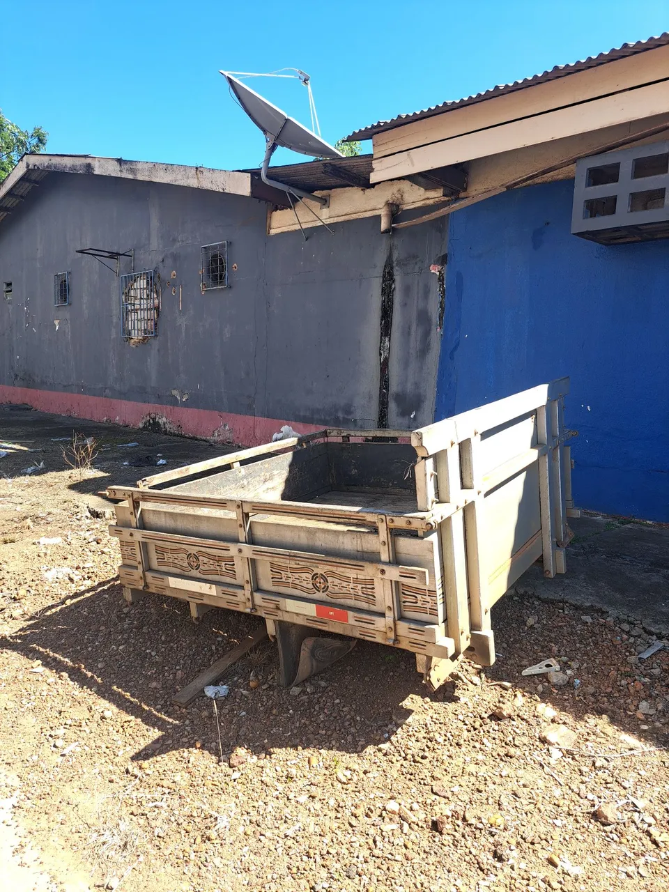 Carroceria de madeira para caminhonete