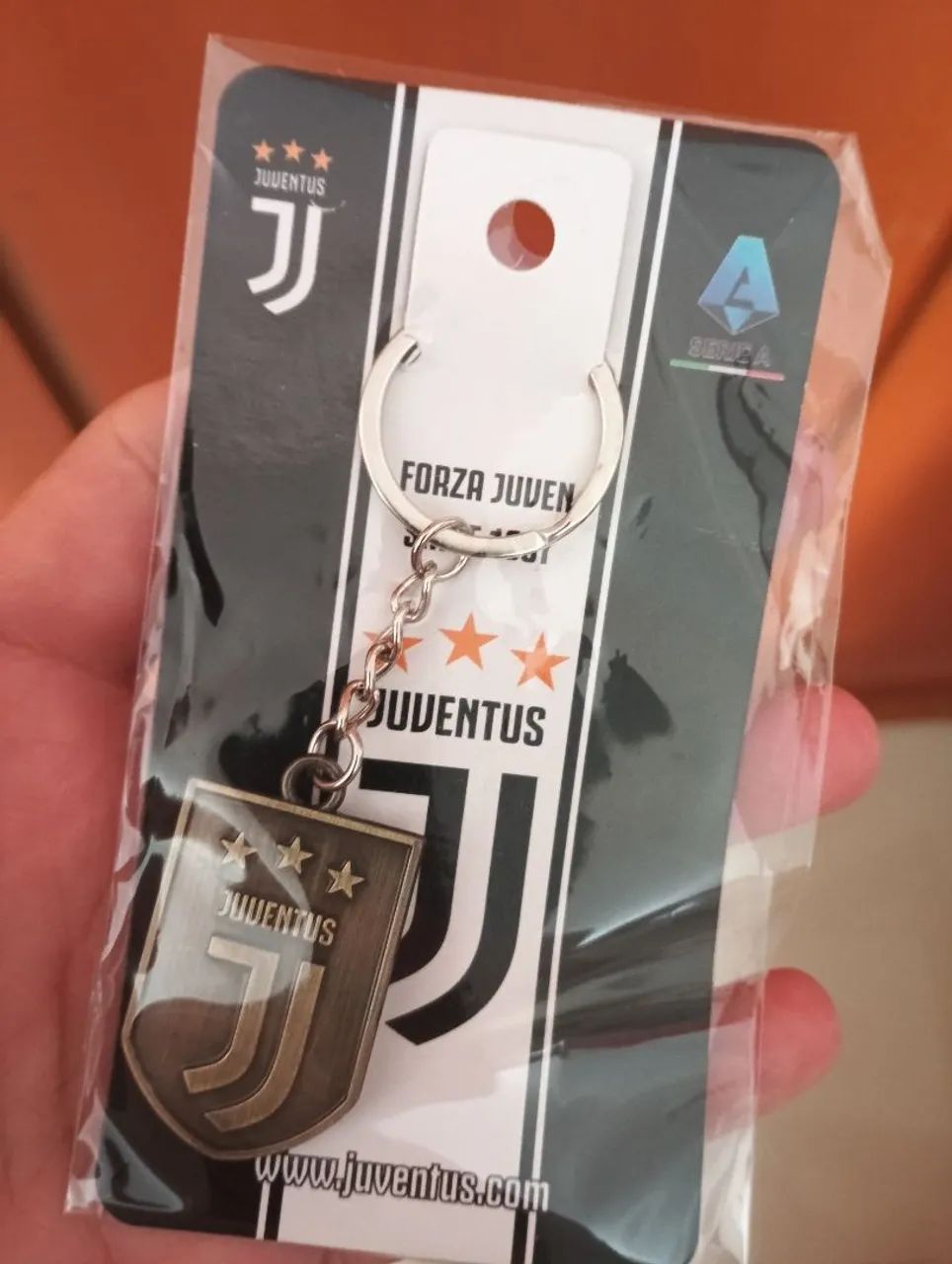 Chaveiro Juventus - Metal - Oficial