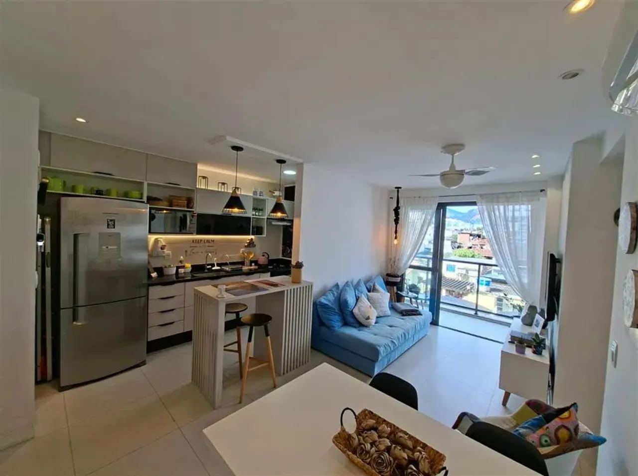 Oportunidade 3 quartos para locação em apartamento com Lazer na Freguesia