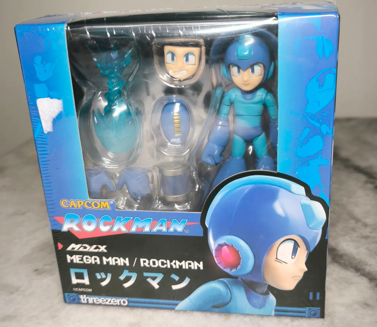 Mega man threezero original lacrado pronta entrega