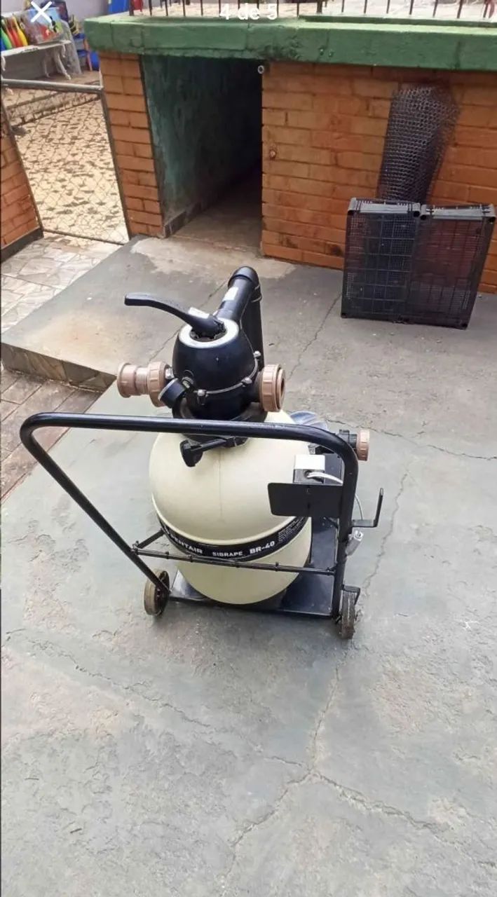 Filtro e bomba de piscina completo - Foto 4