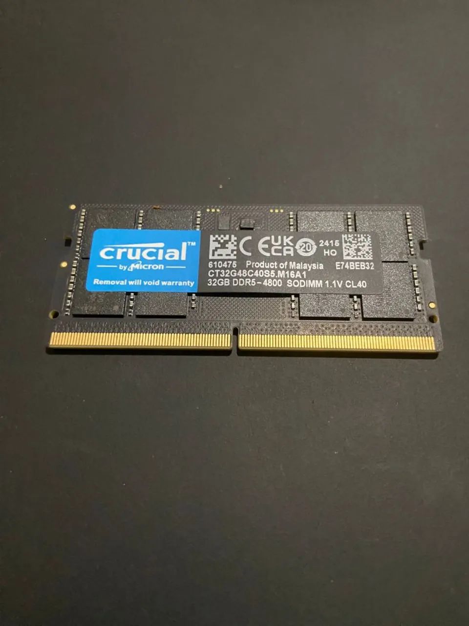 MEMÓRIA DDR5 32gb