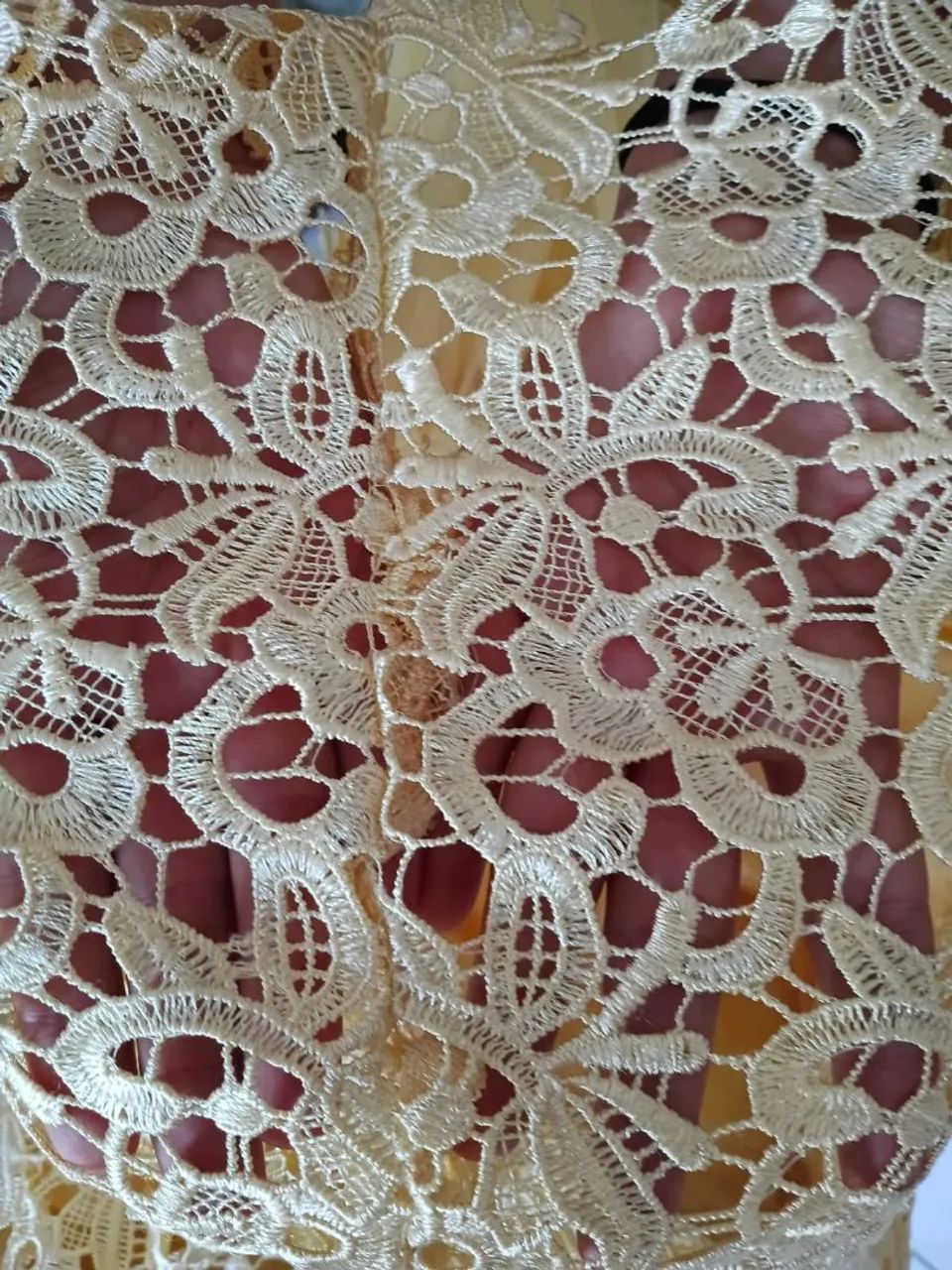 Vestido longo Amarelo - Foto 4