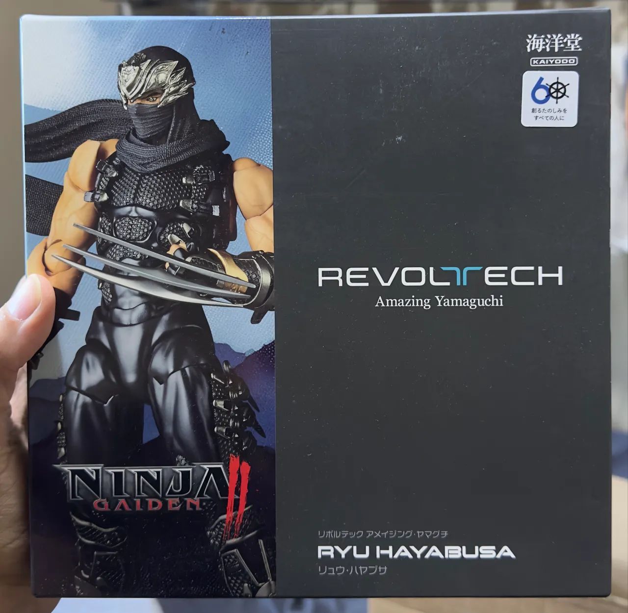 Ryu Ninja Gaiden 2 Revoltech Novo!!!