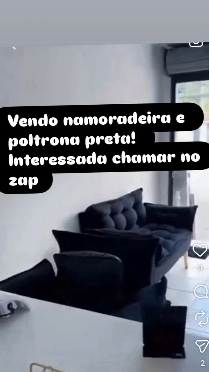 Poltrona e namoradeira 