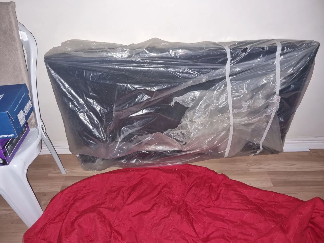 TV 55" TELA QUEIMADA 