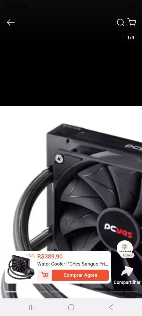 WATERCOOLER PCYES SANGUE FRIO 120MM - Foto 5