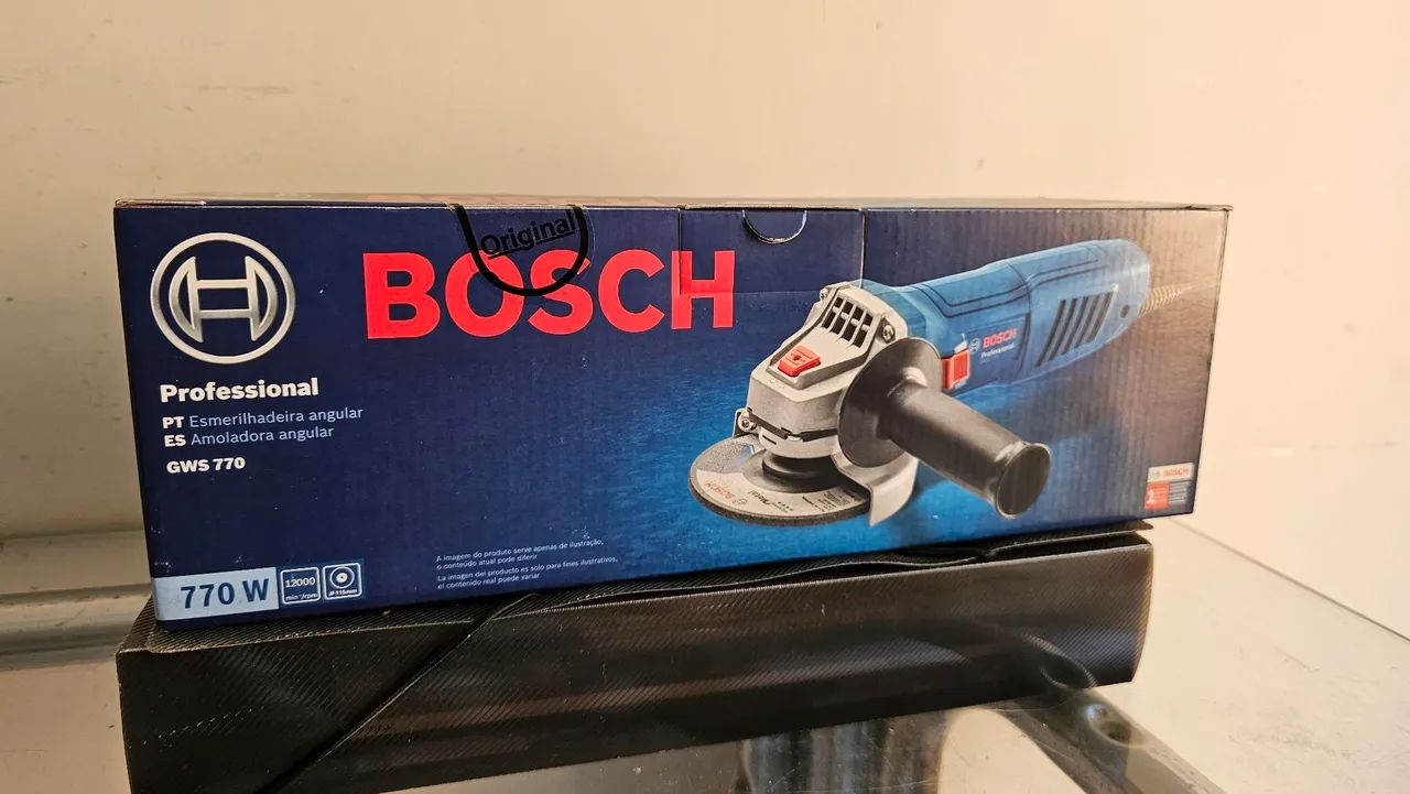 Esmerilhadeira 770w Bosch - Foto 3