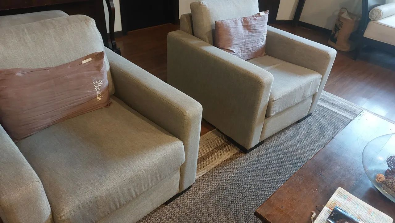 Par de poltronas German alto padrão(preço  é  da unidade) - Foto 5