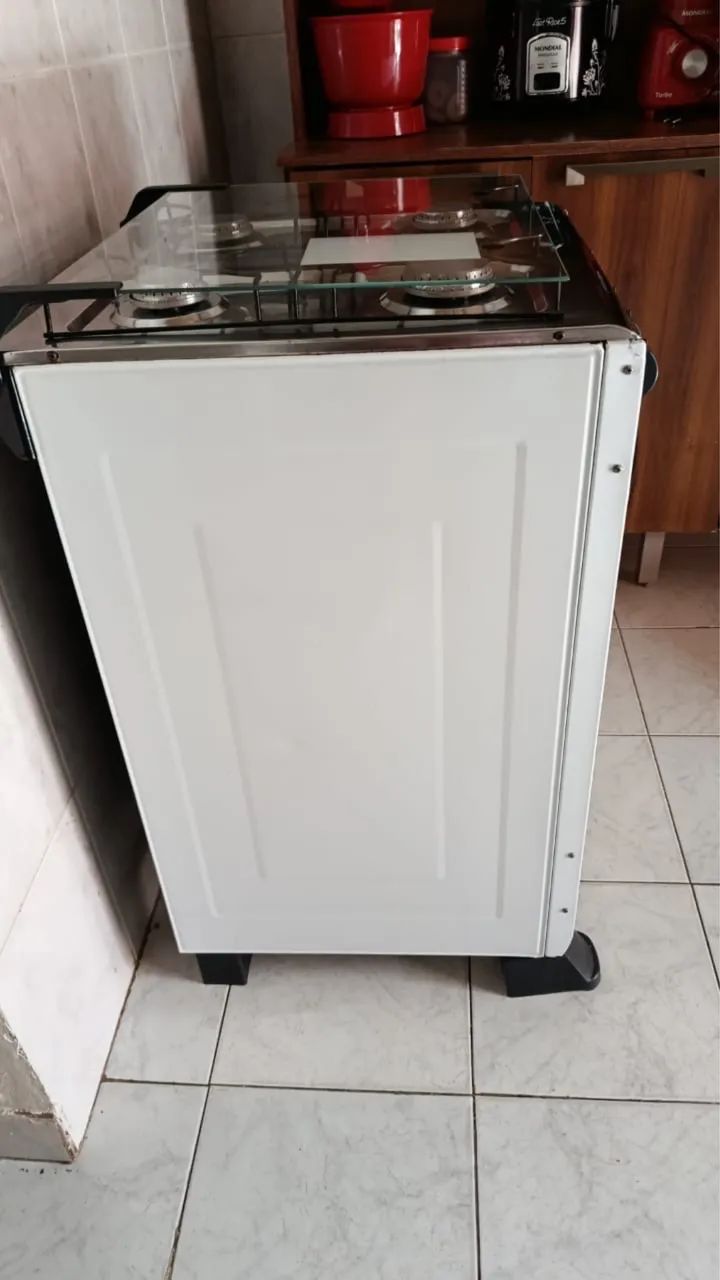 Fogão 4 bocas bem conservado  - Foto 4