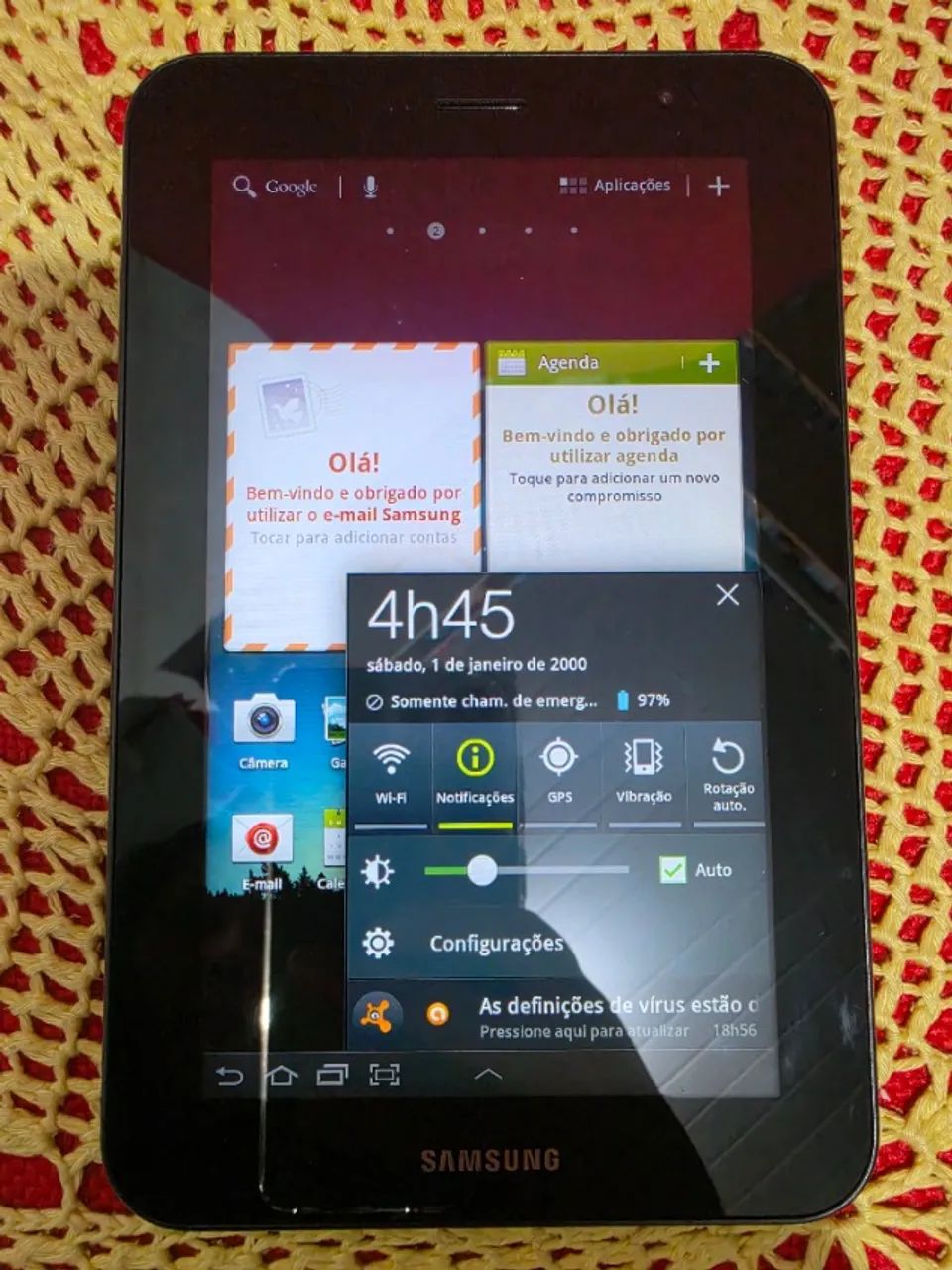 Tablet Samsung Galaxy Tab 7.0 Plus com acessórios - Funcionando perfeitamente, pouco uso - Foto 4