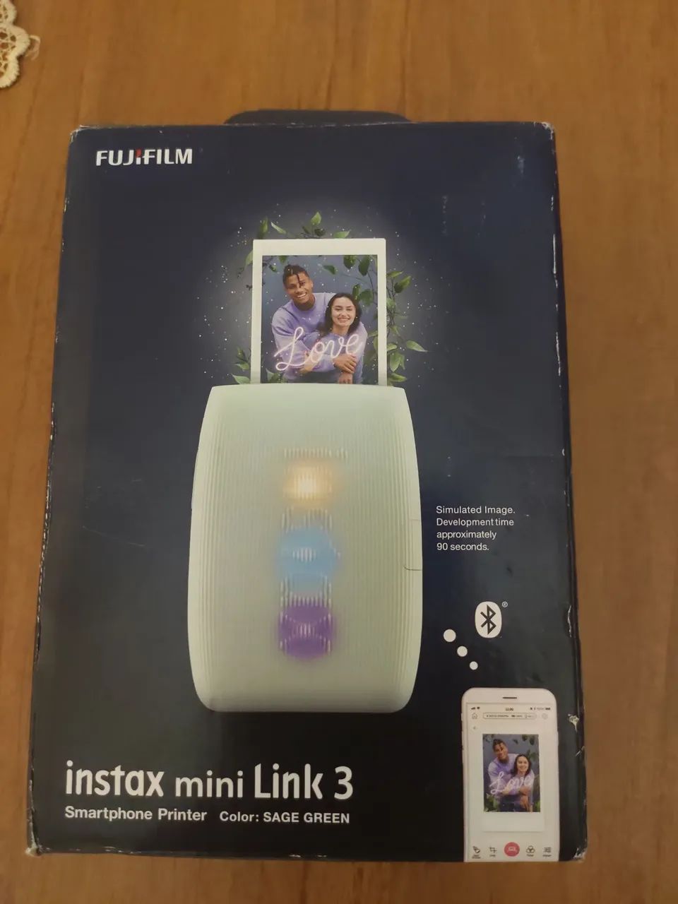 Impressora Fujifilm instax mini link 3 Sage Green