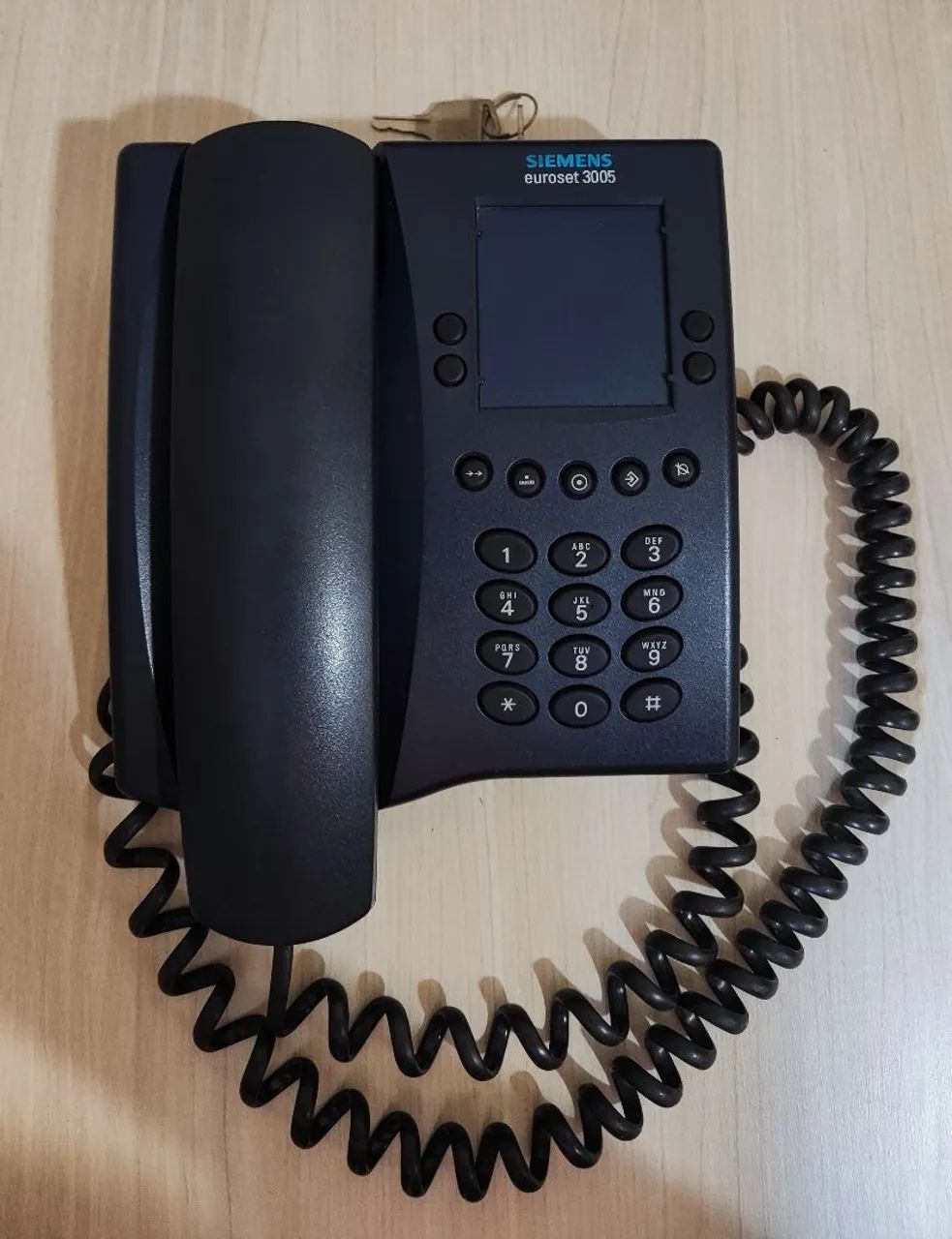 Telefone Siemens Euroset 3005 com chave