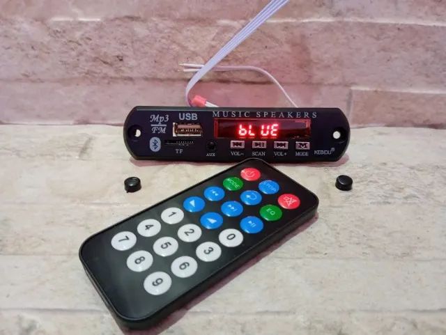 Placa Usb Mp3 Player Aux 12V Bluetooth Muda de Pasta - Foto 3