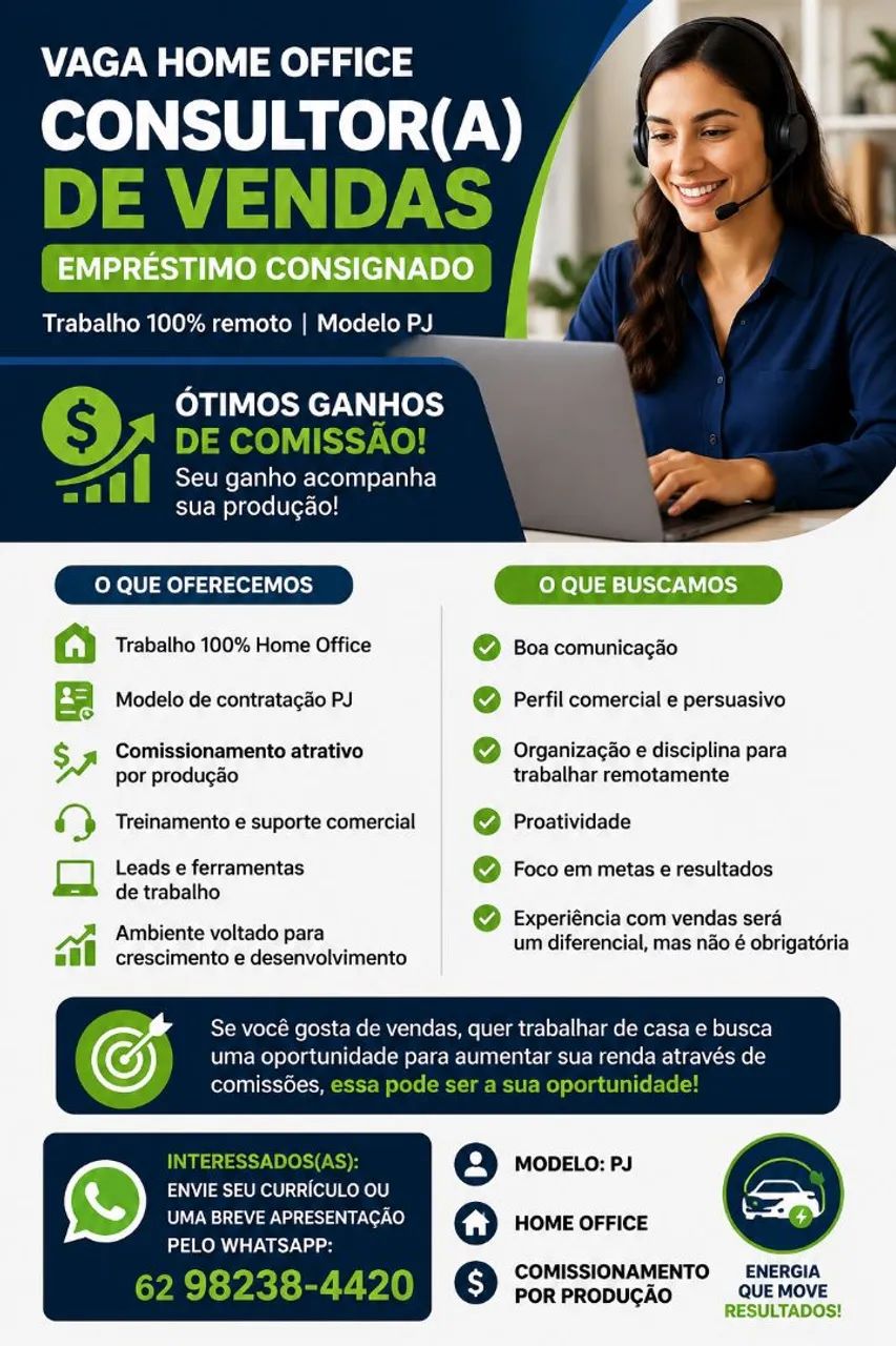 CONSULTOR DE VENDAS
