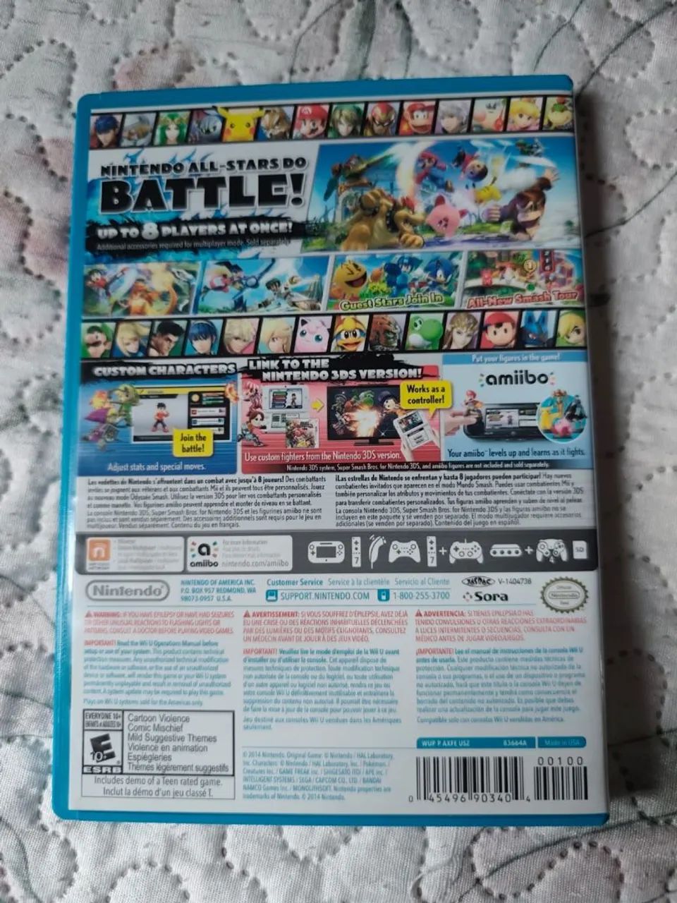 Super Smash Bros original Wii U - Foto 3