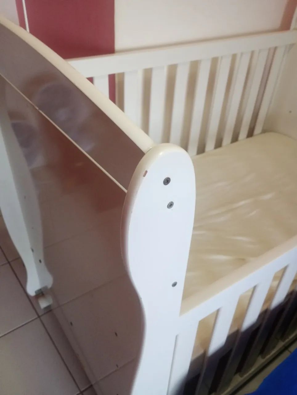 Berço com rodinhas  - Foto 3