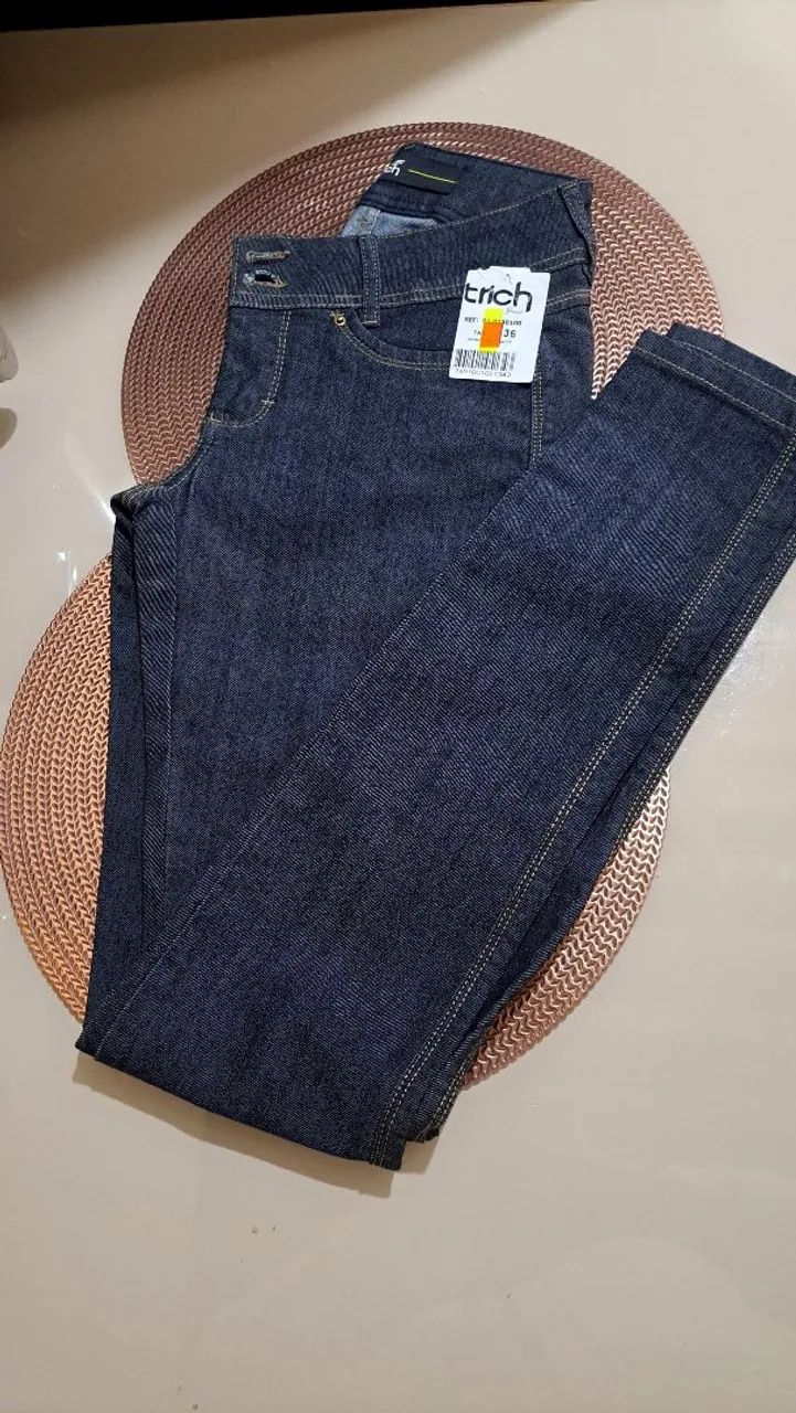 Calça jeans nova 36