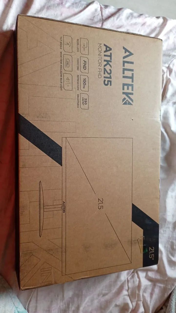 Monitor 100hz 21,5 polegadas novo