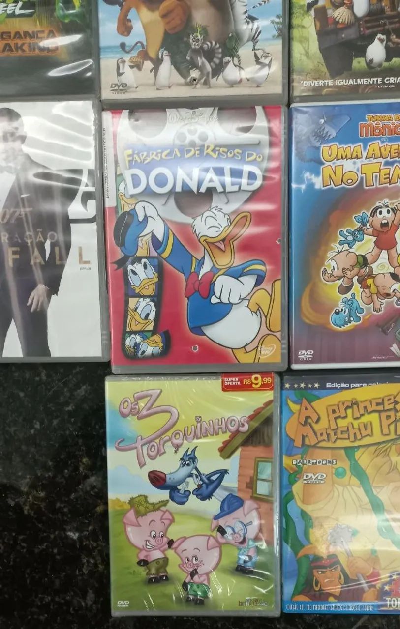 DVDs 5 REAIS CADA  - Foto 6