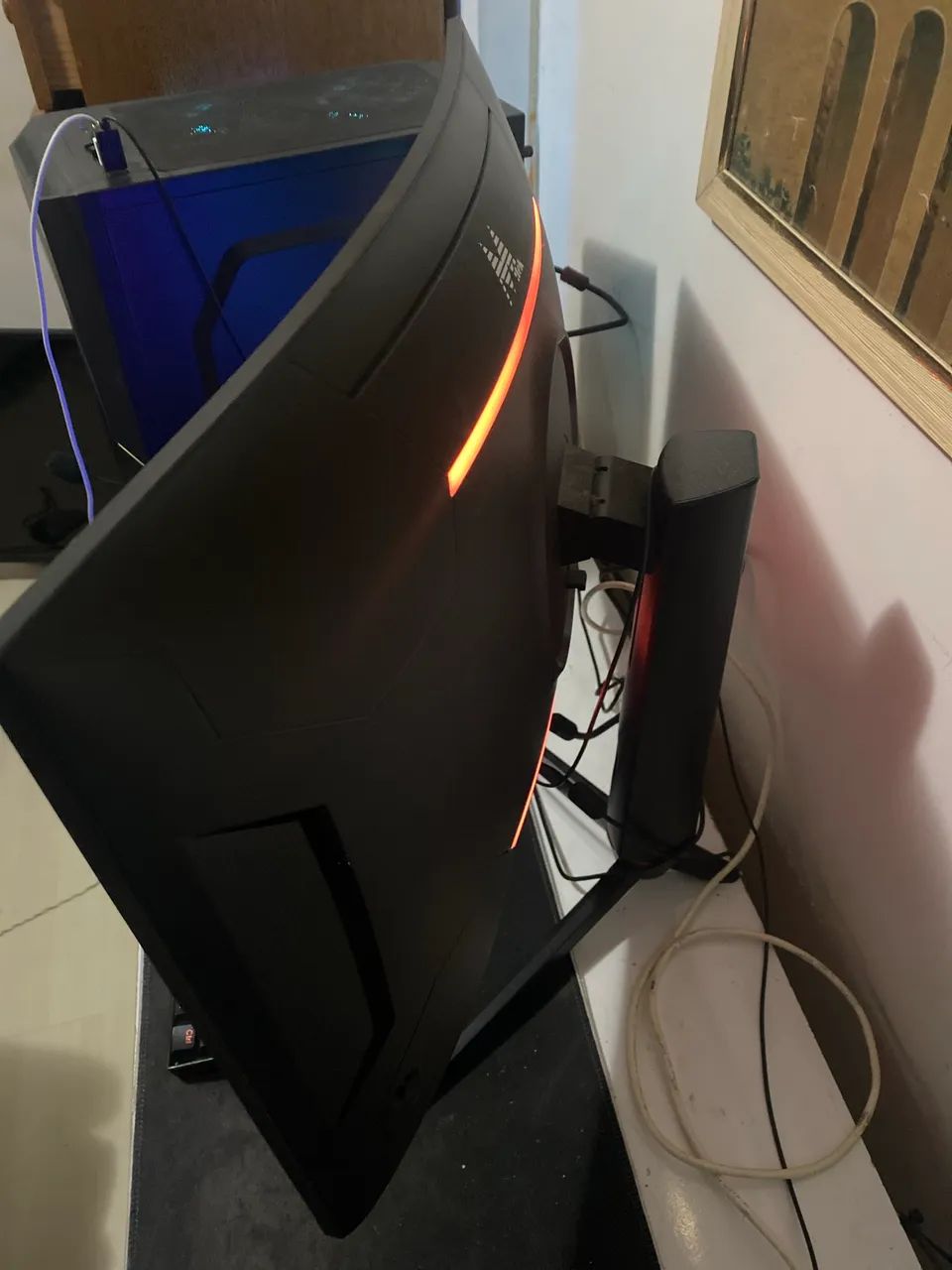 Monitor Gamer 240hz 1ms Tela curva 27 Polegadas  - Foto 2