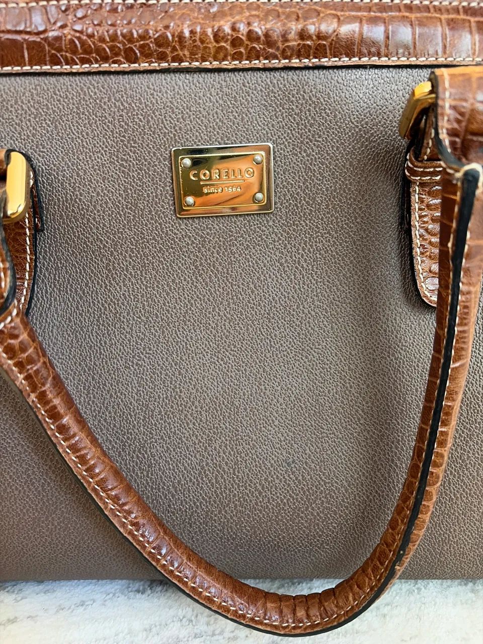 Bolsa média Corello Caramelo - Foto 2